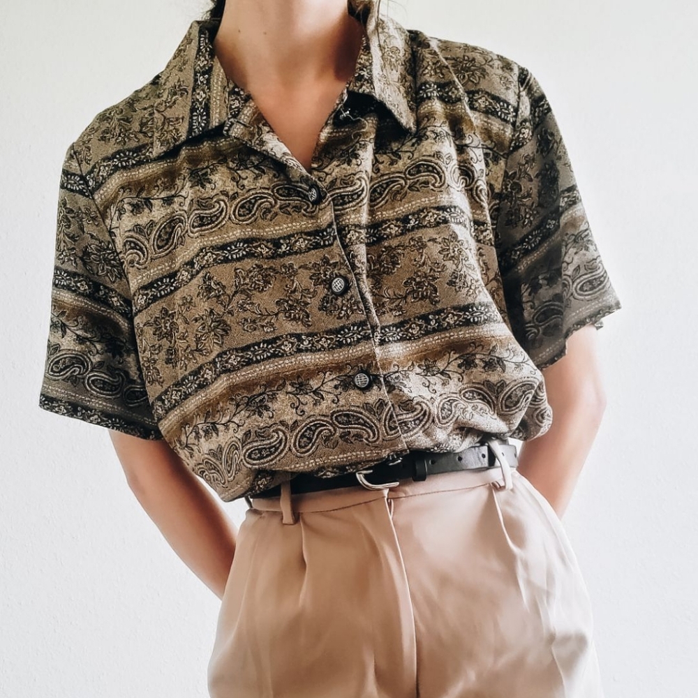 Alfred Dunner vintage button up shirt
